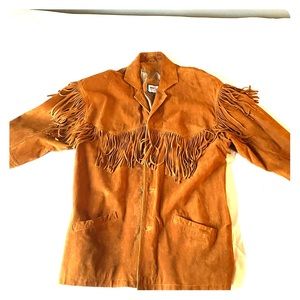 Minnetonka jacket made with Buckskin!!